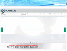 Tablet Screenshot of kablue.com